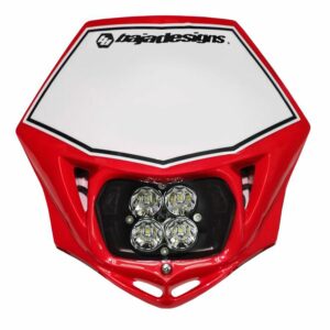 Baja Designs - 5570014R - Motorcycle Squadron Sport (D/C) Headlight Kit w/ Shell