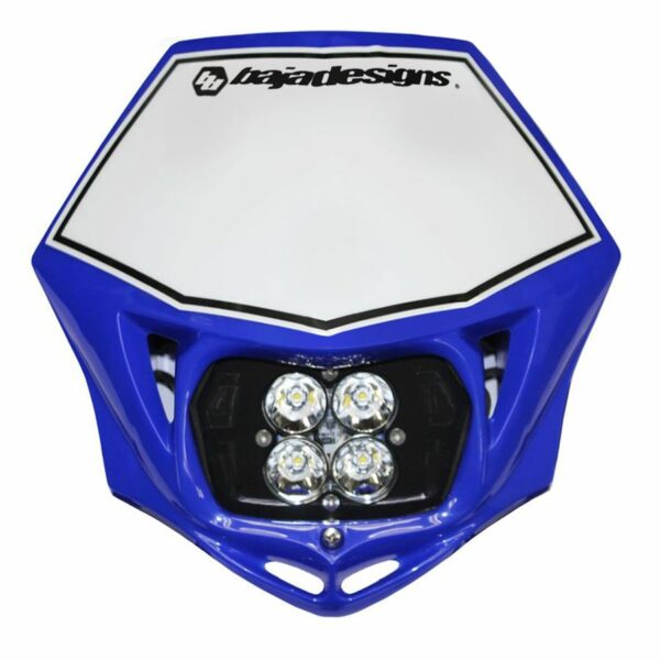 Baja Designs - 557001BU - Motorcycle Squadron Sport (D/C) Headlight Kit w/ Shell