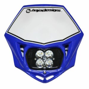 Baja Designs - 557001BUAC - Motorcycle Squadron Sport (A/C) Headlight Kit w/ Shell