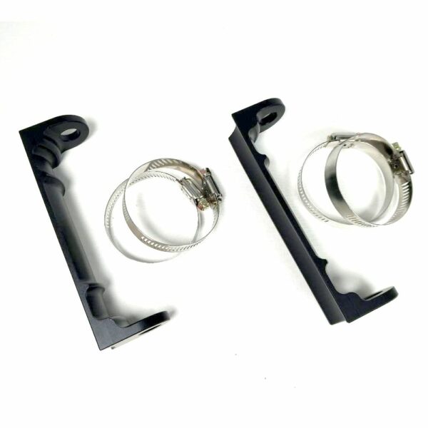 Baja Designs - 600053 - Motorcycle Racelight Receiver Kit w/ Rubberized Clamps For 8 Inch Race Light