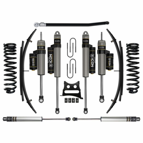 ICON 08-10 Ford F250/F350 4WD, 2.5" Lift, Stage 4 Suspension Sys w/ Leaf Spring