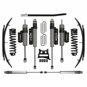 ICON 11-16 Ford F250/F350 4WD, 2.5" Lift, Stage 4 Suspension Sys w/ Leaf Spring
