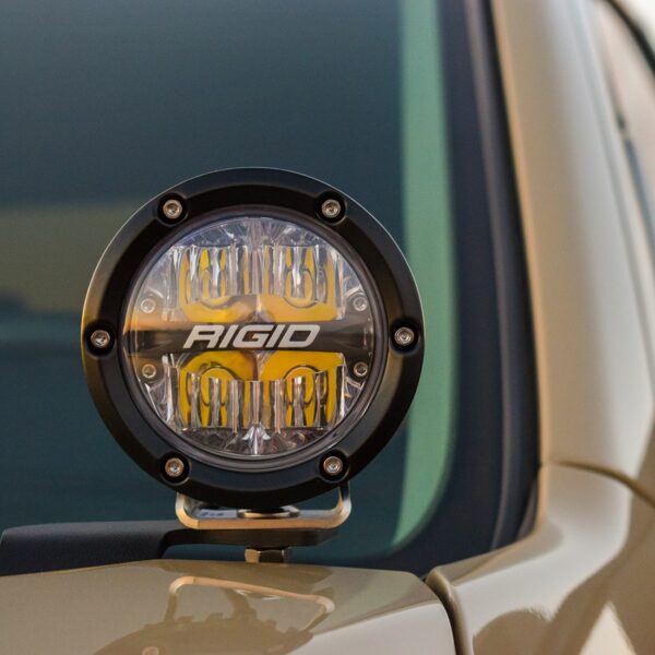 RIGID 2014-2020 Toyota Tundra A-Pillar Light Kit, Includes 4In 360-Series Drive