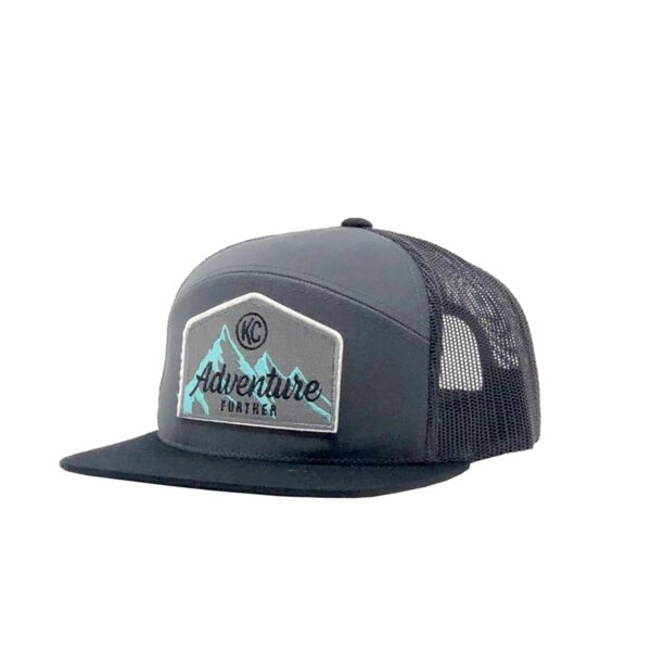 Mountain Adventures Flat Bill Hat - Grey - One Size