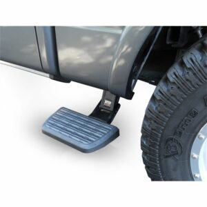 AMP Research 75413-01A BedStep2 Retractable Truck Bed Side Step for 2017-2022 Ford F-250/F-350, All Beds