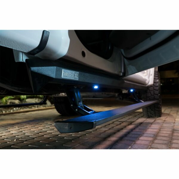 AMP Research 77254-01A PowerStep XL Electric Running Boards Plug N Play System for 2019-2021 Chevrolet Silverado/GMC Sierra 1500, 2020-2022 Chevrolet Silverado/GMC Sierra 2500/3500, Crew Cab