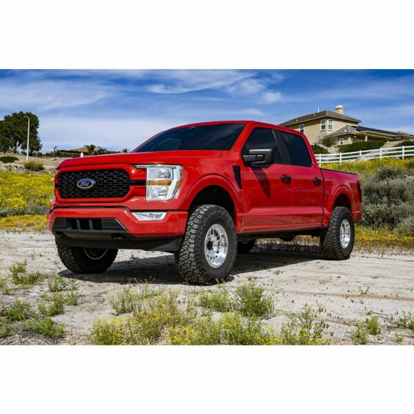 ICON 2021-2023 Ford F-150 4WD, 2.75-3.5" Lift, Stage 1 Suspension System, Billet UCA
