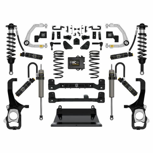 ICON 2022-2023 Toyota Tundra, 6" Lift Stage 8 Suspension System with Billet Upper Control Arms