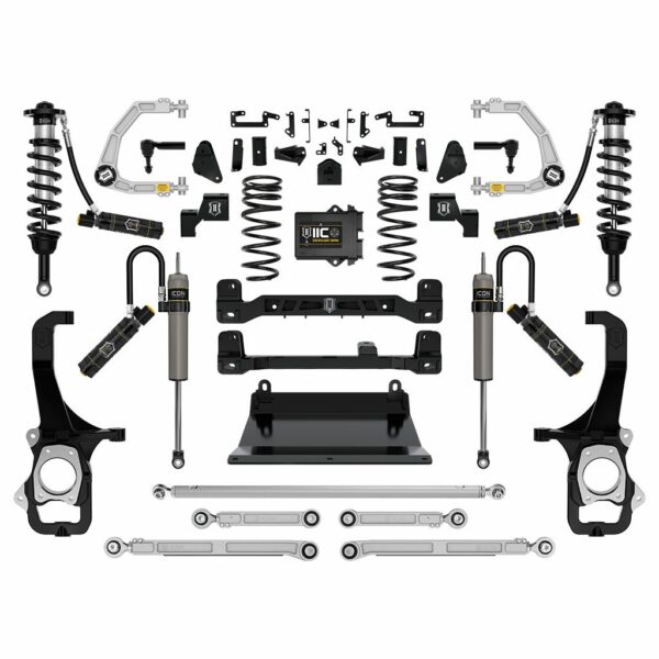 ICON 2022-2023 Toyota Tundra, 6" Lift Stage 9 Suspension System with Billet Upper Control Arms