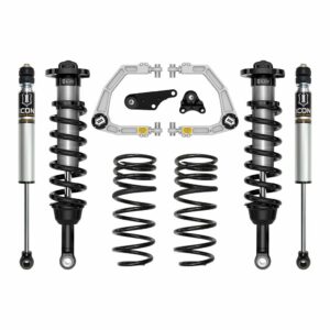 ICON 2024 Toyota Tacoma 1.25-3" Lift, Stage 2 Suspension System, Billet UCA w/ Triple Rate Rear Springs