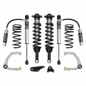 ICON 2024 Toyota Tacoma 1.25-3" Lift, Stage 3 Suspension System, Billet UCA w/ Triple Rate Rear Springs