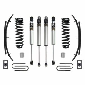 ICON 2023 Ford F-250/F-350 Super Duty 4WD Diesel, 2.5" Lift, Stage 1 Suspension System w/ Expansion Packs