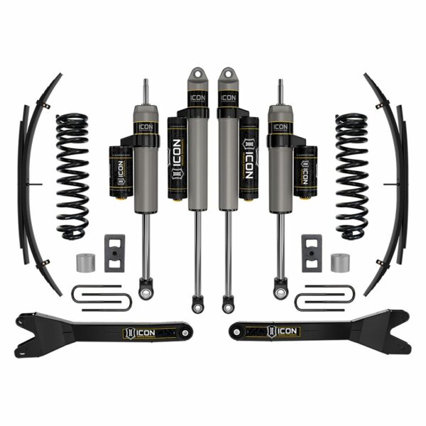 ICON 2023 Ford F-250/F-350 Super Duty 4WD Gas, 2.5" Lift, Stage 2 Suspension System w/ Radius Arms and Expansion Packs