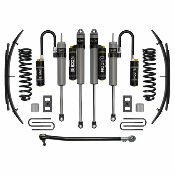 ICON 2023 Ford F-250/F-350 Super Duty 4WD Gas, 2.5" Lift, Stage 4 Suspension System w/ Expansion Packs