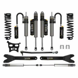 ICON 2023 Ford F-250/F-350 Super Duty 4WD Gas, 2.5" Lift, Stage 5 Suspension System w/ Radius Arms