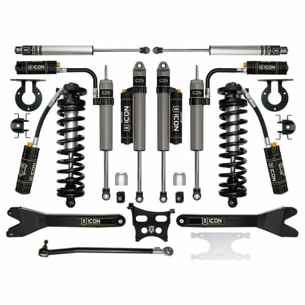 ICON 2023 Ford F-250/F-350 4WD, 2.5-3" Lift, Stage 5 Coilover Conversion System with Radius Arms