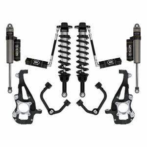 ICON 2021-2023 Ford F-150 4WD, 3.5-4.5" Lift, Stage 3 Suspension System, Tubular UCA