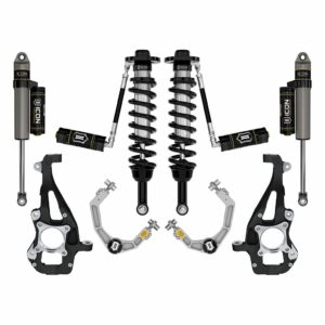 ICON 2021-2023 Ford F-150 4WD, 3.5-4.5" Lift, Stage 3 Suspension System, Billet UCA