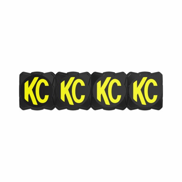 KC Cover FLEX ERA LED Light Bar 10in Black Yellow EA